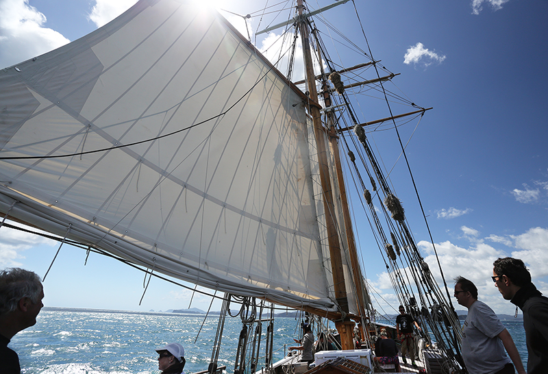 Sail on the R Tucker Thompson, Bay of Islands, NZ